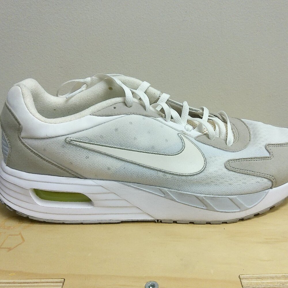 Nike Air Max White Shoes Solo Phantom Light Bone Volt Men’s 14 DX3666-003